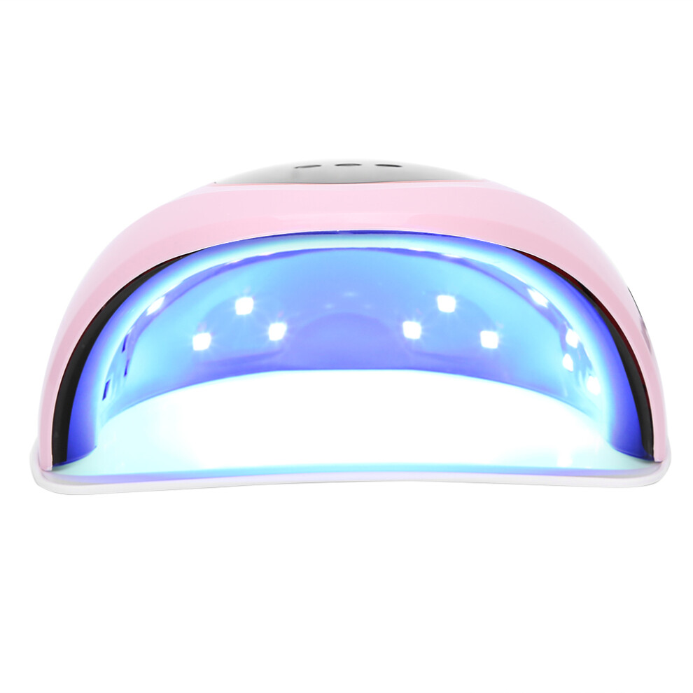 Pink,White 72W Uv Led Nail Art Gel Polish Dryer, S2 Pro, Pink Or White