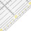 MultiFunction Quilting Ruler 2 Pack for Precise Sewing & Crafting 12x6in 7