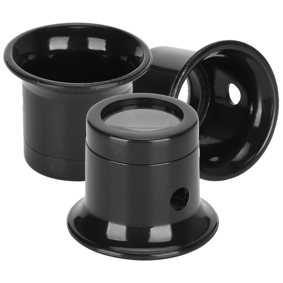 3Pcs 2X Magnifying Eye Loop Jewelers Loupe Repair Tools For Jewelry Watch Phone 7671361002519