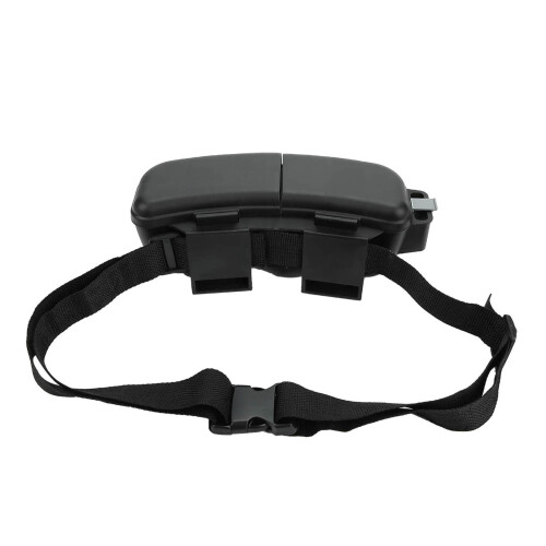Tragbare Angelköder-Box Bauchtasche, 26x9,5x9 cm, Schwarz 2