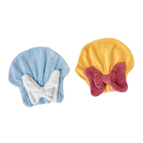 Bonnet de serviette de séchage de cheveux super absorbant en-PAR
