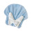 Bonnet de séchage de cheveux confortable, serviette-Bleu 1