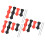 Silicone Bow String Protector & Finger Guard, Black or Red, Small & Large 12