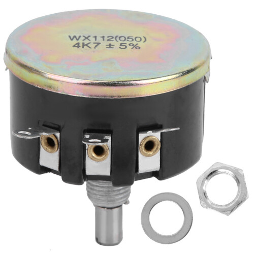 WX112(050) Einstellbarer Ein-Turn-Widerstand 4,7kΩ 5W Spiraldesign 1
