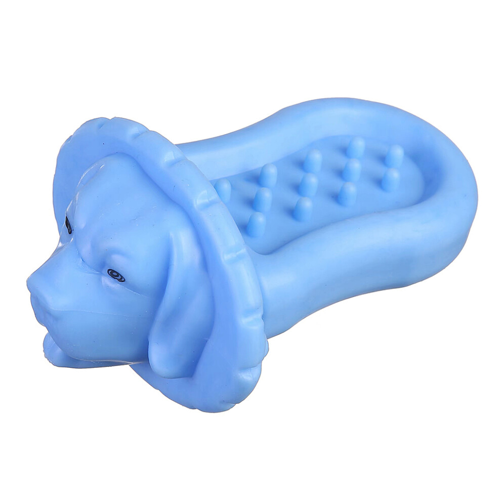 (Blue) Pet Chew Toy Silicone Bite Portable Entertainment Tooth Stick Cleaning-image-OPC-PMYPT5F-NEW