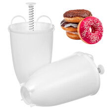 2pcs Manual Donut Makers Doughnut Making Moulds Portable DIY Baking Tool for Home Use Lightweight and Compact Donut Maker Gift for Baking Enthusiasts