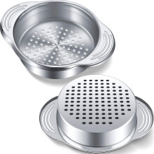 Pressa per tonno facile da pulire, adatta a lattine di dimensioni standard, colino a collo largo realizzato in acciaio inossidabile per uso