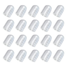 Silicone Finger Protectors | 20 Pieces Breathable Breathable Transparent Women Men Sport High Heels Comfortable Work Hiking
