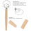 2Pcs Stainless Steel Dough Blender with Comfortable Oak Handle for Baking 7