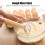 2Pcs Stainless Steel Dough Blender with Comfortable Oak Handle for Baking 5