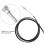 PR-610-I Diffuse Reflective Fiber Optic Sensor M6, 2.2mm, 1m Line 6