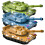 3Pcs Simulation Tank Inertia Pull Back Tank Models Educational Desktop Decor for Smooth Edges Yellow Green Blue 1