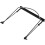 Adjustable Neck Bracket for 24-Hole Harmonica with Sturdy Metal Stand 1