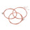 3Set Universal Steel Acoustic Folk Guitar Strings Replacement Rose Copper 16