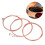 3Set Universal Steel Acoustic Folk Guitar Strings Replacement Rose Copper 15