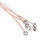 3Set Universal Steel Acoustic Folk Guitar Strings Replacement Rose Copper 14