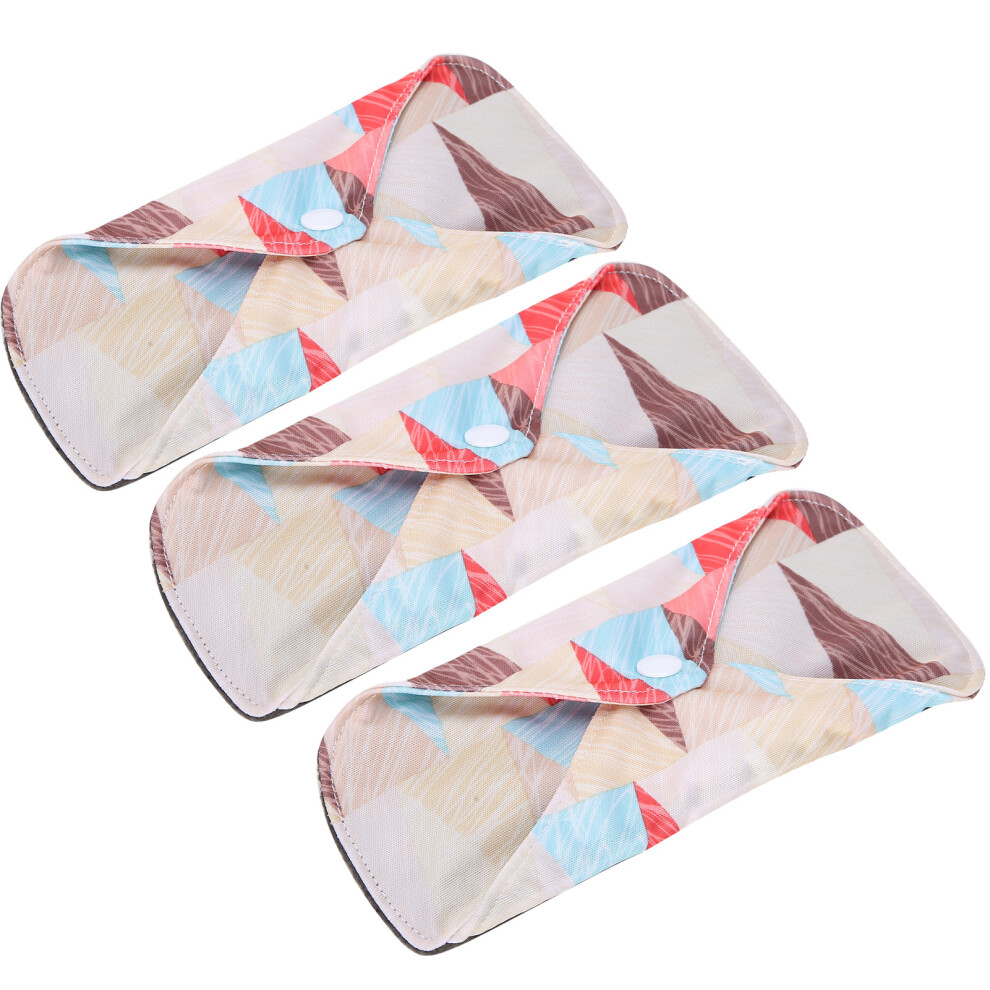 3pcs Washable Cloth Menstrual Sanitary Towels 18x18cm N45