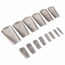 20 Stück Edelstahl-Fugenfinish-Set, assortierte Größen für Küche & Badezimmer