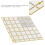Highly Accurate 16x16cm Square Ruler for Effortless Machine Sewing 5
