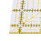 Highly Accurate 16x16cm Square Ruler for Effortless Machine Sewing 8