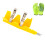 Two Belt Secure Paint Stirrer Tool For Uniform Sprinkle-Yellow 1