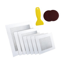 Easy to Use Aluminum Wall Hole Fixing Set with Scraper and