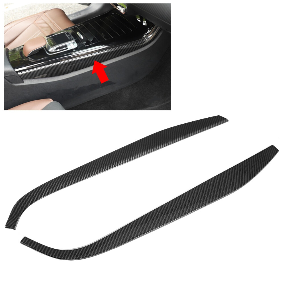 Center Console Side Strips For Benz A Class 2019Â2020 Carbon Fiber 9361361020665