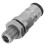 304 Edelstahl Keg Ball Lock Adapter Post 55 mm Silber 1