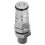 304 Edelstahl Keg Ball Lock Adapter Post 55 mm Silber 6