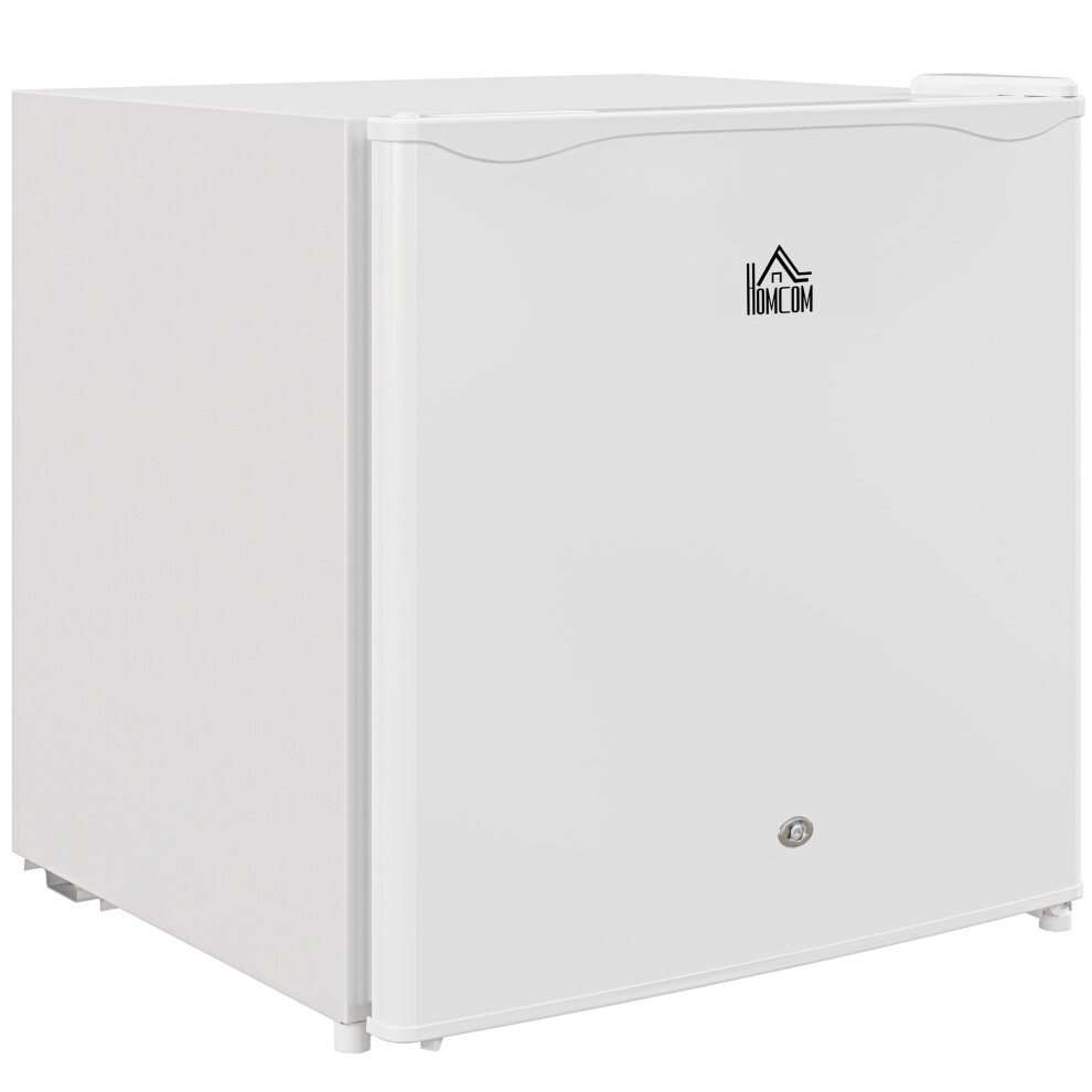 Compact Lockable 46L Countertop Fridge in Cream White - Secure Mini Cooler for Food & Drink Ideal for Small Spaces-image-OPC-PMYPZPW-NEW