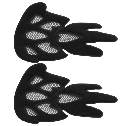 Universal Helmet Liner Kit with Fly Net - 2 Set Replacement for Bicycles
