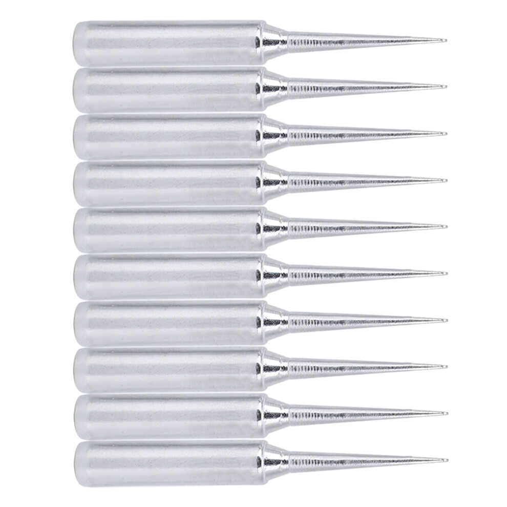 10Pcs Lead-Free Brass Soldering Iron Tips 900Mtli Welding Tools 3261361028097