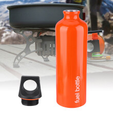 750ML Orange tragbarer Gasbehälter mit auslaufsicherem Deckel für Camping im Freien