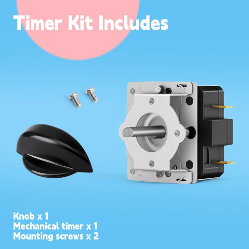Universal Chargers Timer Replacement Set Mechanical Countdowns 2