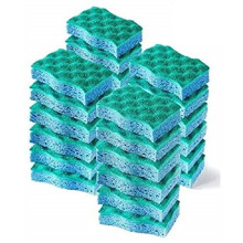 Esponja de limpeza resistente que não risca, para limpeza sem marcas, esponja absorvente de material durável para cozinha e uso doméstico, esponja