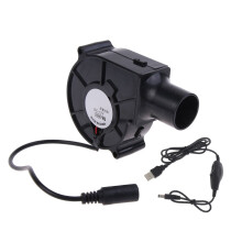 75mm Plastic Blower Fan With USB Speed Controllers For Server