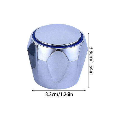 Plastic Faucet Handle Button with Most Standard Faucets-20g 2