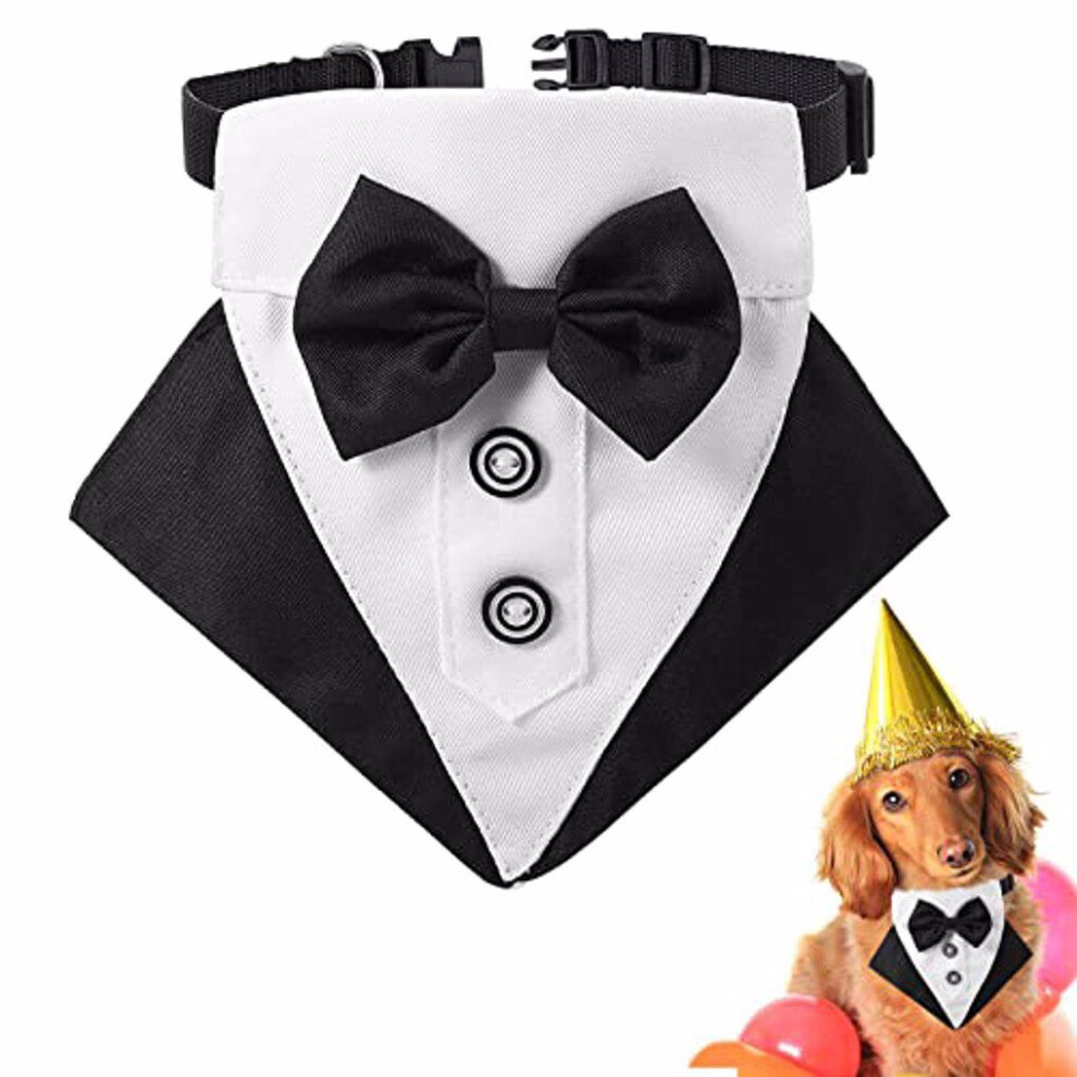 Durable Dog Collar With Bow Tie Easy To Clean And Maintain Formal Dog-image-OPC-PMYQ6XR-NEW