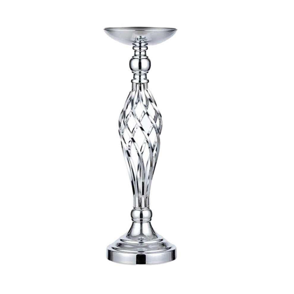 (silver) Sturdy And Stylish Flower Rack Made Of Metal Iron Electroplated-image-OPC-PMYQC78-NEW