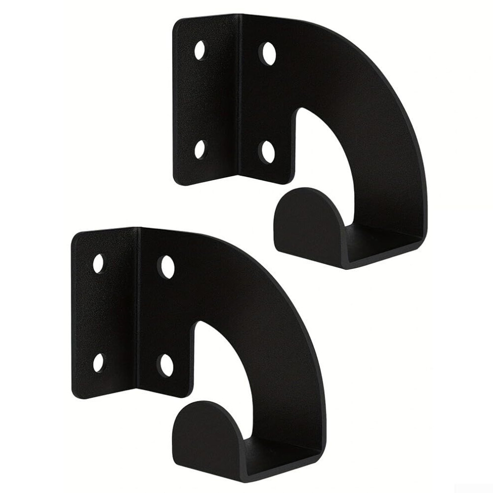 Wall Mount Chainsaw Organizer For Garage And Workshop Tool Storage (2Pcs Black) 9339159226988