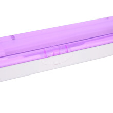 ZL‑08L Tragbarer UV-LED-Zahnbürstenreiniger, Lila, batteriebetrieben