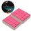 24pcs Red Pool Cue Chalks - Lightweight Low Powder Drop Design 1