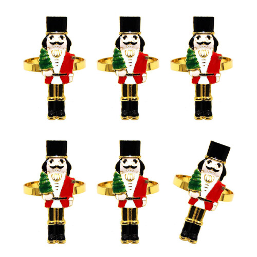 Durable Metal Nutcrackers Shape Napkin Holders-Style A