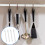 4 Pieces Modifiable Shower Curtain Posts No Devices Required 5
