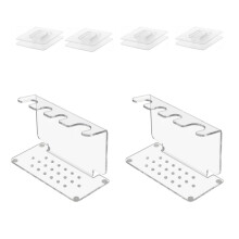 2-teiliger Acryl-Besteckständer, eleganter