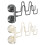 Foldable Suction Cup Shoe Rack Wall Mounted Space Saving-Gray 2