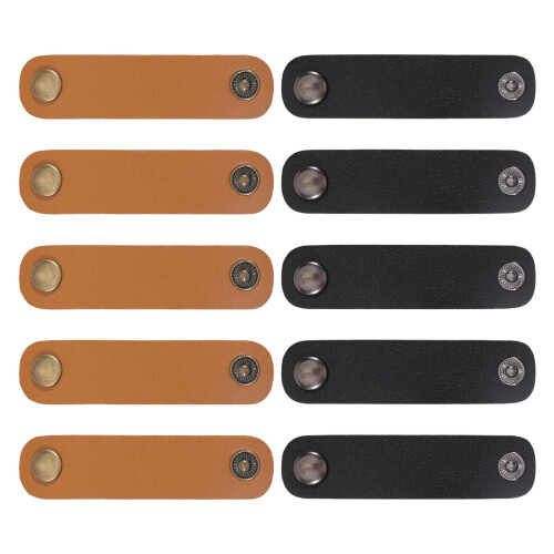 Fermoirs à boutons polyvalents pour écharpe, Clip en cuir PU