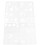 White Kunststoff Mal Schablone 32 Teile 6