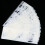 White Kunststoff Mal Schablone 32 Teile 9