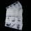White Kunststoff Mal Schablone 32 Teile 3